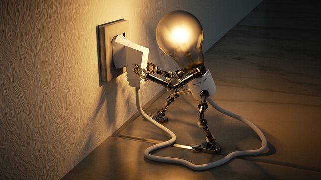 lightbulb électrcité