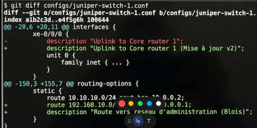 oxidized git versioning