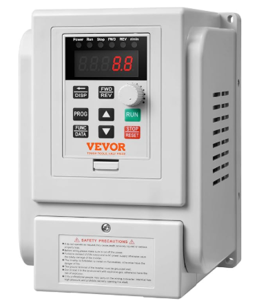 VEVOR Variateur de Fréquence 2,2 kW (0-400 Hz VFD)