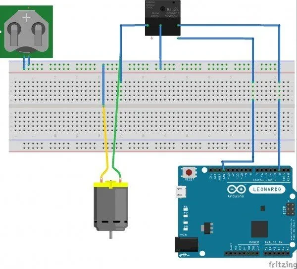 schema relais arduino