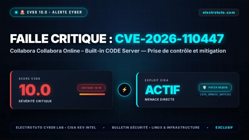 CVE-2026-110447 : Faille Critique sur Collabora Collabora Online – Built-in CODE Server - Diagnostic et Patch